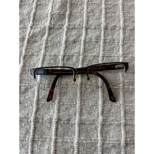 Versace MOD. 1184 1269 Rectangle Havana Brown Eyeglasses Glasses Frame 53*18*140